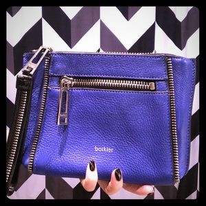 Botkier Cobalt Blue Zip Wristlet
